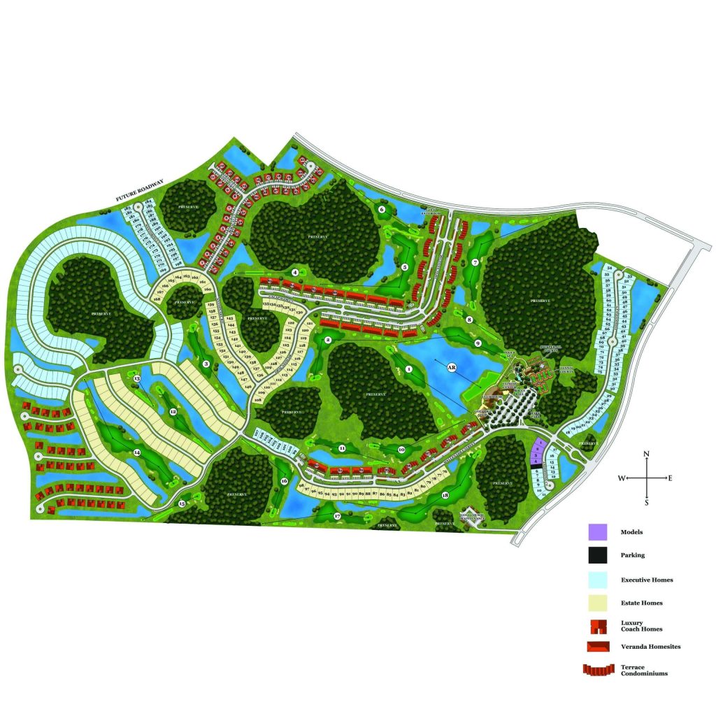 wellen park golf + country club community site map